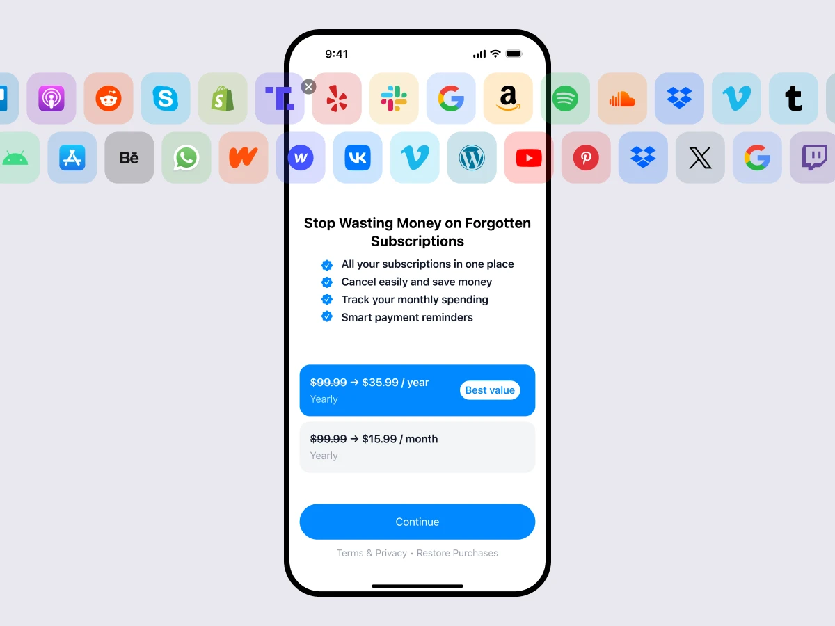 Cancel Subs — экран 4